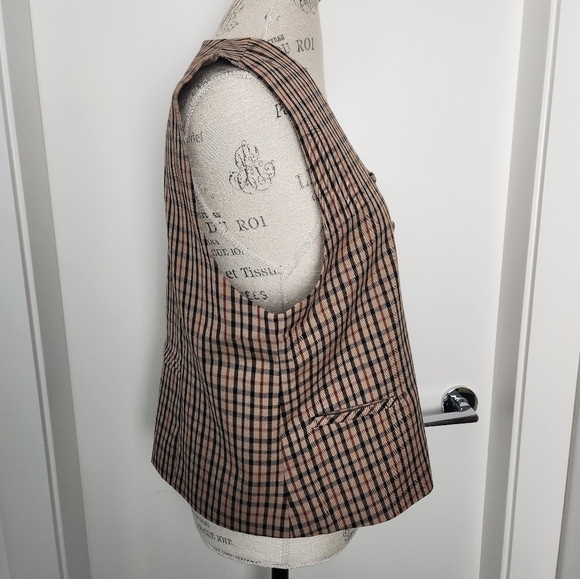 Checkered suit vest - Picture 4 of 11
